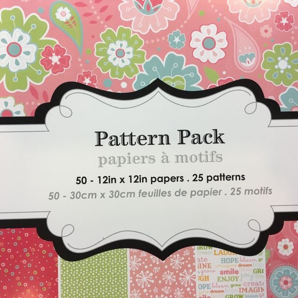 Colorbok Patterned Spring Morning Rhapsody 12"x12" 8.s5"x11" Craft Cardmaking Sc - Picture 3 of 12